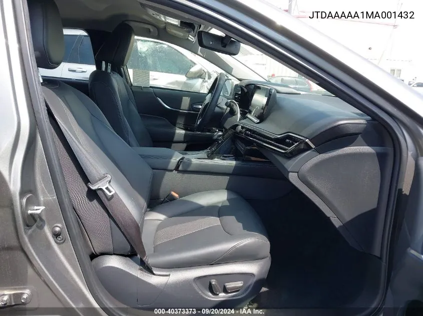 JTDAAAAA1MA001432 2021 Toyota Mirai Xle