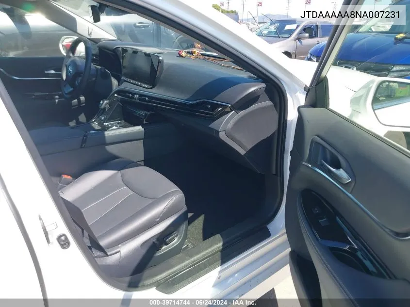 2022 Toyota Mirai Xle VIN: JTDAAAAA8NA007231 Lot: 39714744