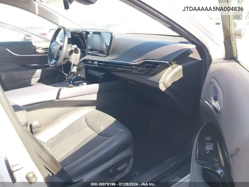 JTDAAAAA5NA004836 2022 Toyota Mirai Xle