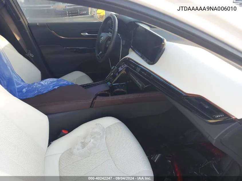 JTDAAAAA9NA006010 2022 Toyota Mirai Limited