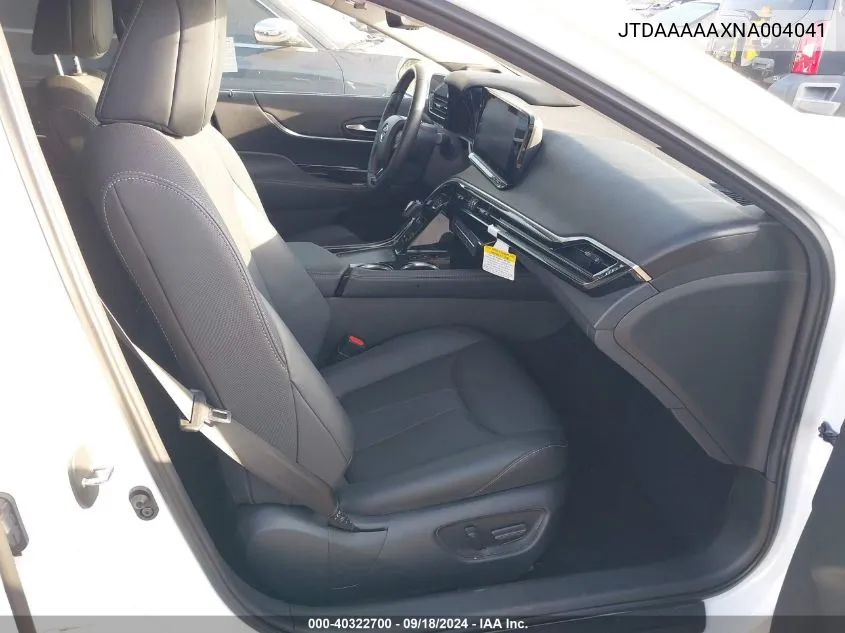 JTDAAAAAXNA004041 2022 Toyota Mirai Xle