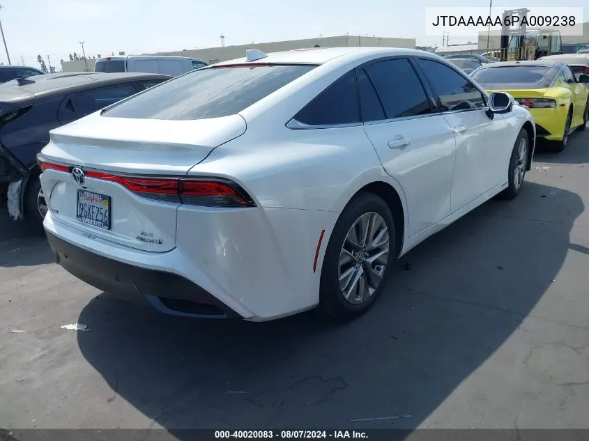 JTDAAAAA6PA009238 2023 Toyota Mirai Xle