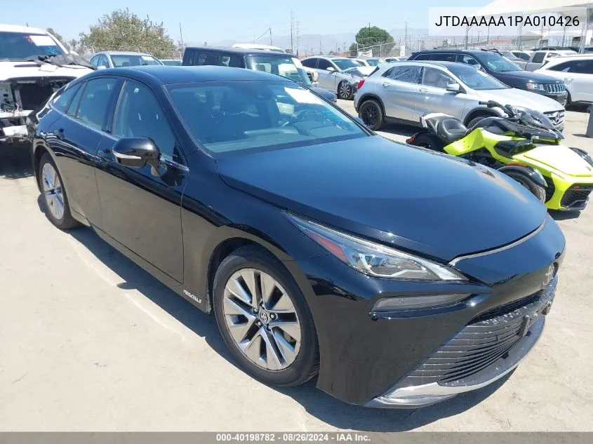 2023 Toyota Mirai Xle VIN: JTDAAAAA1PA010426 Lot: 40198782