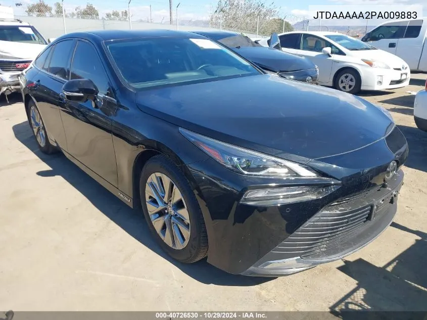 2023 Toyota Mirai Xle VIN: JTDAAAAA2PA009883 Lot: 40726530