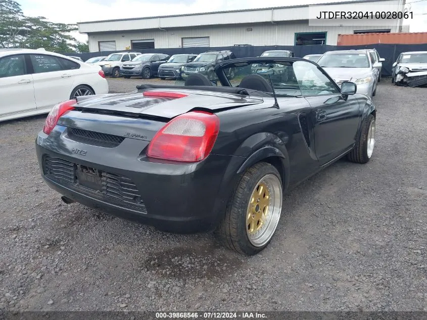 JTDFR320410028061 2001 Toyota Mr2 Spyder