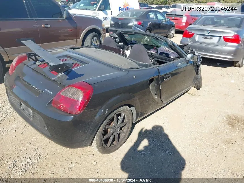 JTDFR320720045244 2002 Toyota Mr2 Spyder