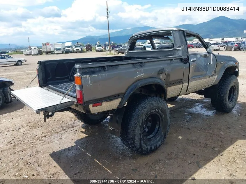 1983 Toyota Pickup Rn38 VIN: JT4RN38D1D0083414 Lot: 39741796