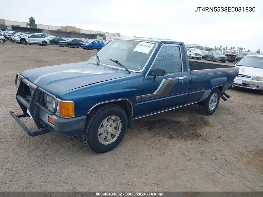 1984 Toyota Pickup 1/2 Ton Rn55 Sr5 VIN: JT4RN55S8E0031830 Lot: 40433652