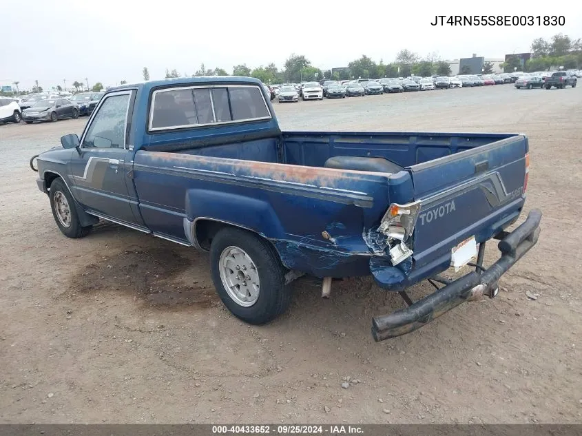 1984 Toyota Pickup 1/2 Ton Rn55 Sr5 VIN: JT4RN55S8E0031830 Lot: 40433652