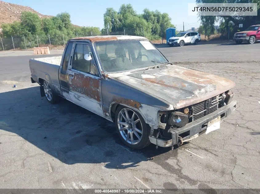 1985 Toyota Pickup Xtracab Rn56 Dlx VIN: JT4RN56D7F5029345 Lot: 40548987