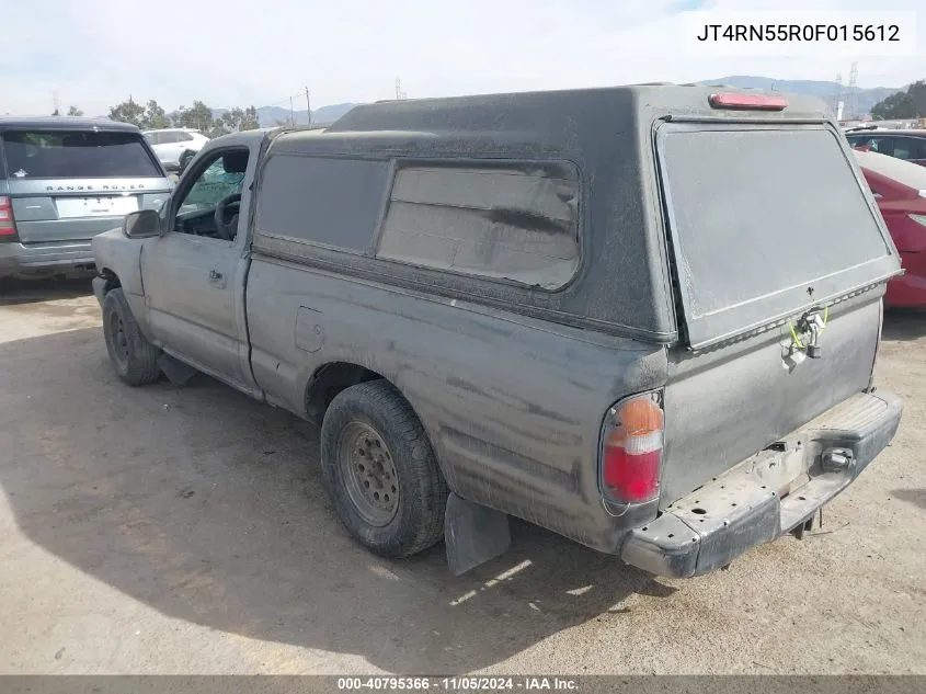 1985 Toyota Pickup VIN: JT4RN55R0F015612 Lot: 40795366