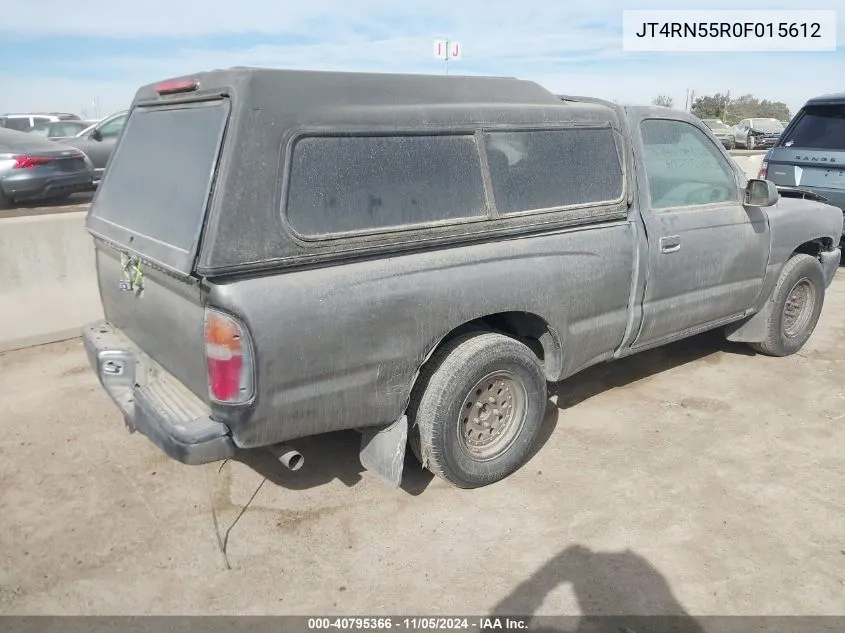 1985 Toyota Pickup VIN: JT4RN55R0F015612 Lot: 40795366