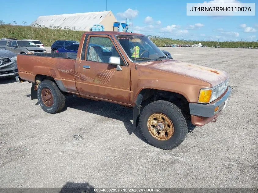 1987 Toyota Pickup Rn63 Std VIN: JT4RN63R9H0110076 Lot: 40502997