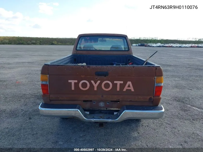 1987 Toyota Pickup Rn63 Std VIN: JT4RN63R9H0110076 Lot: 40502997