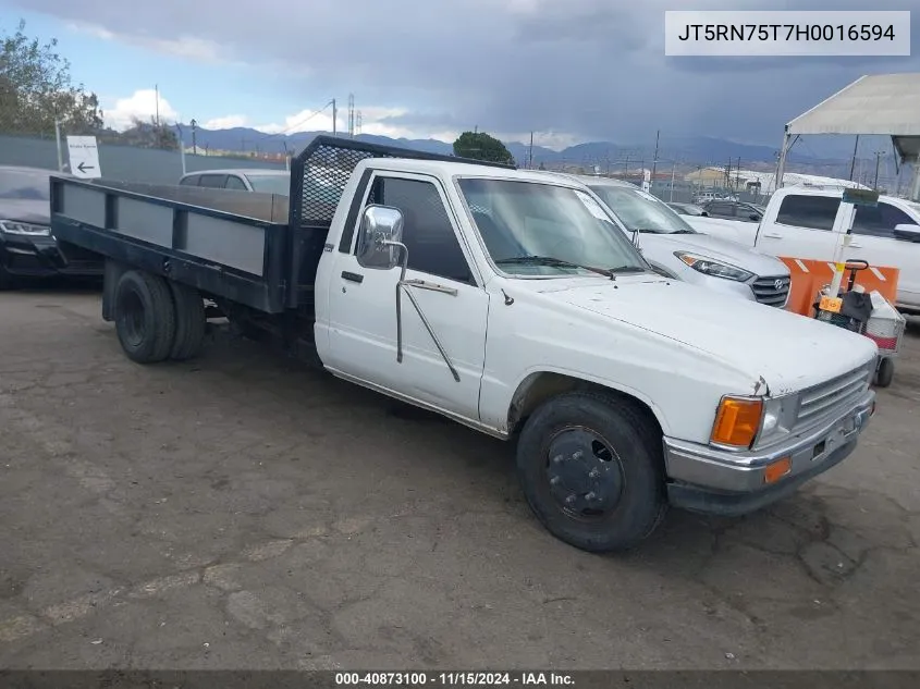 1987 Toyota Pickup Cab Chassis Rn75 VIN: JT5RN75T7H0016594 Lot: 40873100