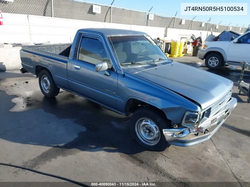 1987 Toyota Pickup 1/2 Ton Rn50 VIN: JT4RN50R5H5100534 Lot: 40890043