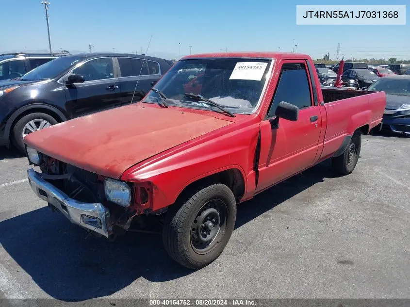 1988 Toyota Pickup 1/2 Ton Rn55 VIN: JT4RN55A1J7031368 Lot: 40154752