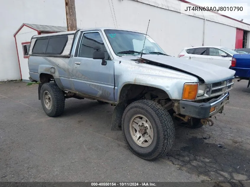 1988 Toyota Pickup Rn63 Std VIN: JT4RN63A0J8010790 Lot: 40550154