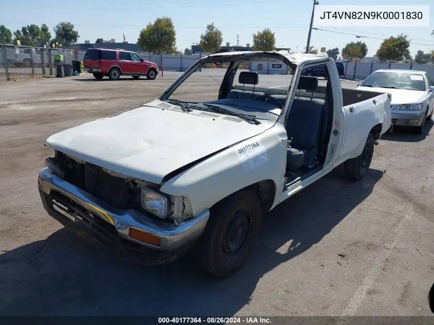 1989 Toyota Pickup 1 Ton Long Bed Dlx VIN: JT4VN82N9K0001830 Lot: 40177364