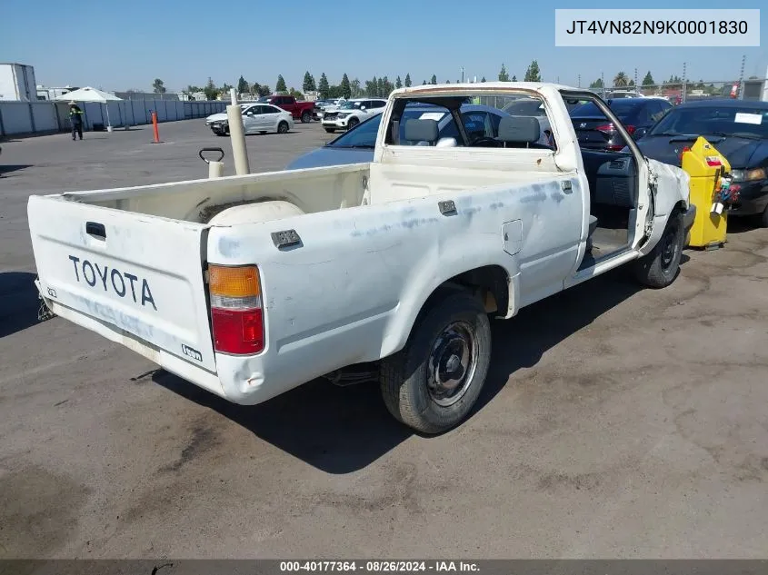 1989 Toyota Pickup 1 Ton Long Bed Dlx VIN: JT4VN82N9K0001830 Lot: 40177364