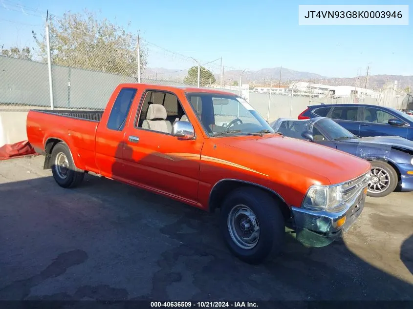 1989 Toyota Pickup 1/2 Ton Ex Long Whlbs Sr5 VIN: JT4VN93G8K0003946 Lot: 40636509