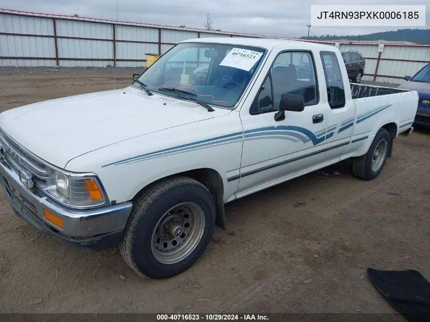 1989 Toyota Pickup 1/2 Ton Ex Lng Whlbse Dlx VIN: JT4RN93PXK0006185 Lot: 40716523