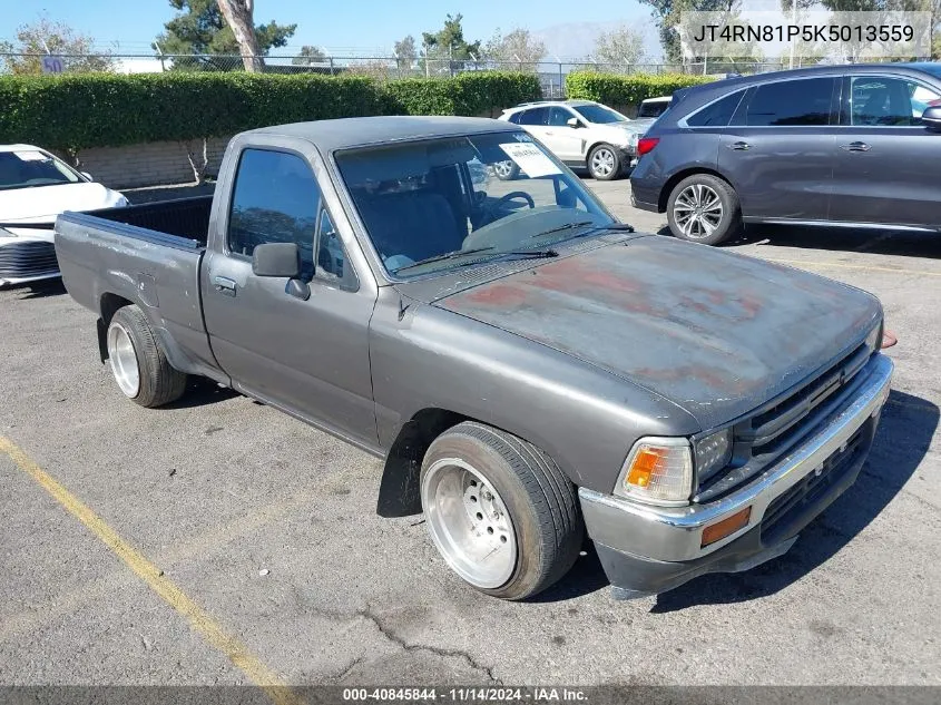 1989 Toyota Pickup 1/2 Ton Sht Wheelbase Dlx VIN: JT4RN81P5K5013559 Lot: 40845844