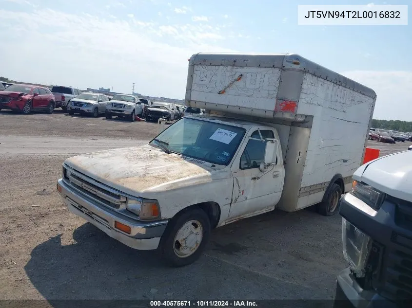 1990 Toyota Pickup Cab Chassis Super Long Wb VIN: JT5VN94T2L0016832 Lot: 40575671