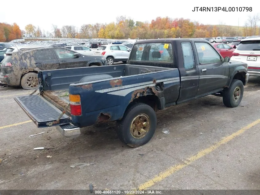 1990 Toyota Pickup 1/2 Ton Ex Lng Whlbse Dlx VIN: JT4RN13P4L0010798 Lot: 40651120