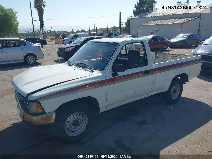 JT4RN81A3M0070824 1991 Toyota Pickup 1/2 Ton Short Wheelbase