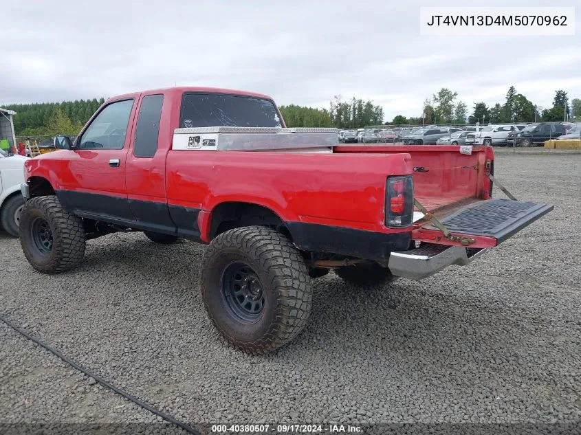 1991 Toyota Pickup 1/2 Ton Ex Lng Whlbse Dlx VIN: JT4VN13D4M5070962 Lot: 40380507