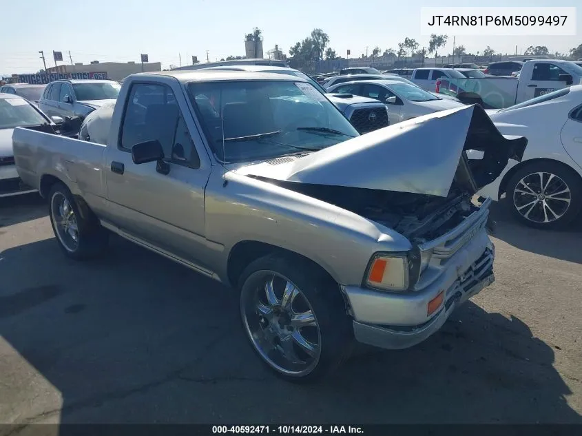 1991 Toyota Pickup 1/2 Ton Sht Wheelbase Dlx VIN: JT4RN81P6M5099497 Lot: 40592471