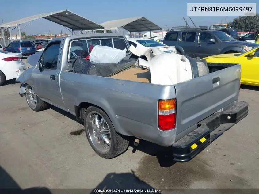 1991 Toyota Pickup 1/2 Ton Sht Wheelbase Dlx VIN: JT4RN81P6M5099497 Lot: 40592471