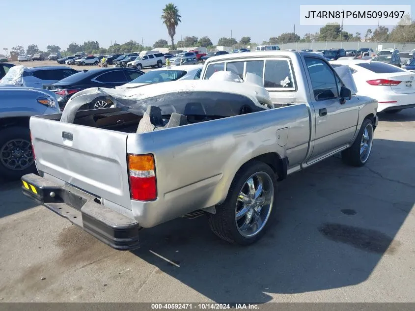 1991 Toyota Pickup 1/2 Ton Sht Wheelbase Dlx VIN: JT4RN81P6M5099497 Lot: 40592471