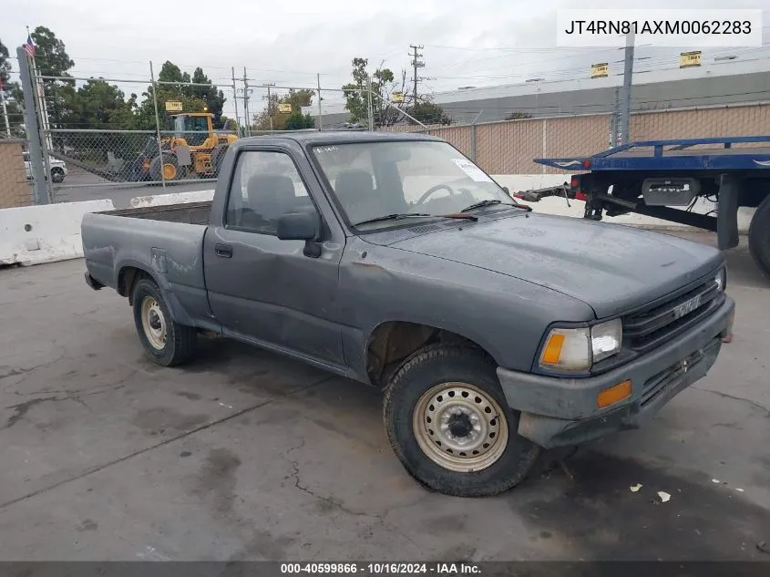 1991 Toyota Pickup 1/2 Ton Short Wheelbase VIN: JT4RN81AXM0062283 Lot: 40599866