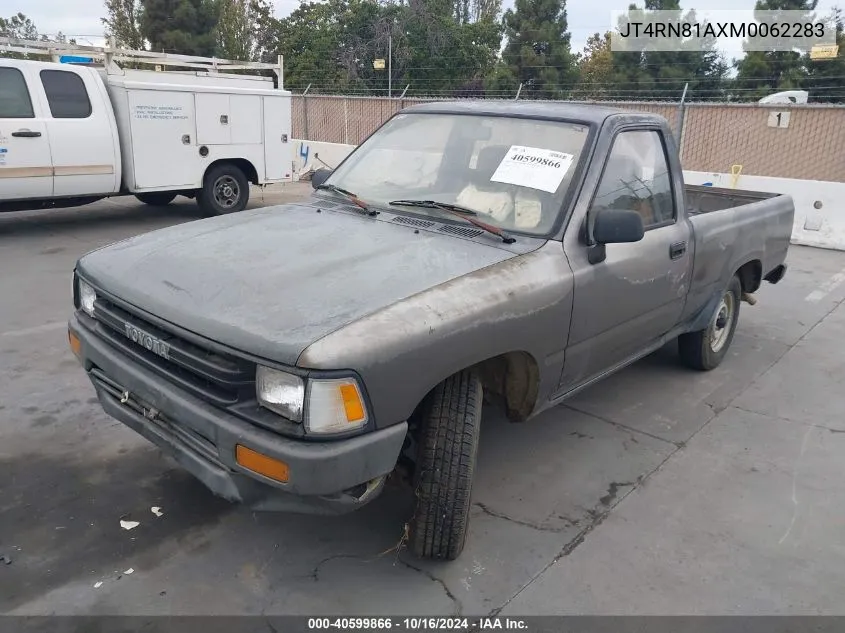 1991 Toyota Pickup 1/2 Ton Short Wheelbase VIN: JT4RN81AXM0062283 Lot: 40599866