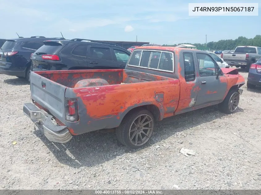 1992 Toyota Pickup 1/2 Ton Ex Lng Whlbse Dlx VIN: JT4RN93P1N5067187 Lot: 40013755