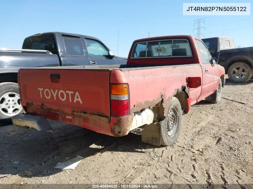 1992 Toyota Pickup 1/2 Ton Lng Wheelbase Dlx VIN: JT4RN82P7N5055122 Lot: 40584020