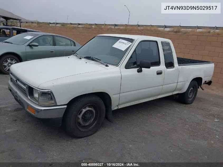 1992 Toyota Pickup 1/2 Ton Ex Lng Whlbse Dlx VIN: JT4VN93D9N5029517 Lot: 40599327