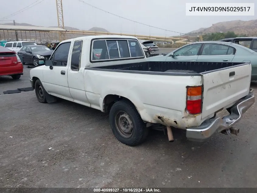 1992 Toyota Pickup 1/2 Ton Ex Lng Whlbse Dlx VIN: JT4VN93D9N5029517 Lot: 40599327