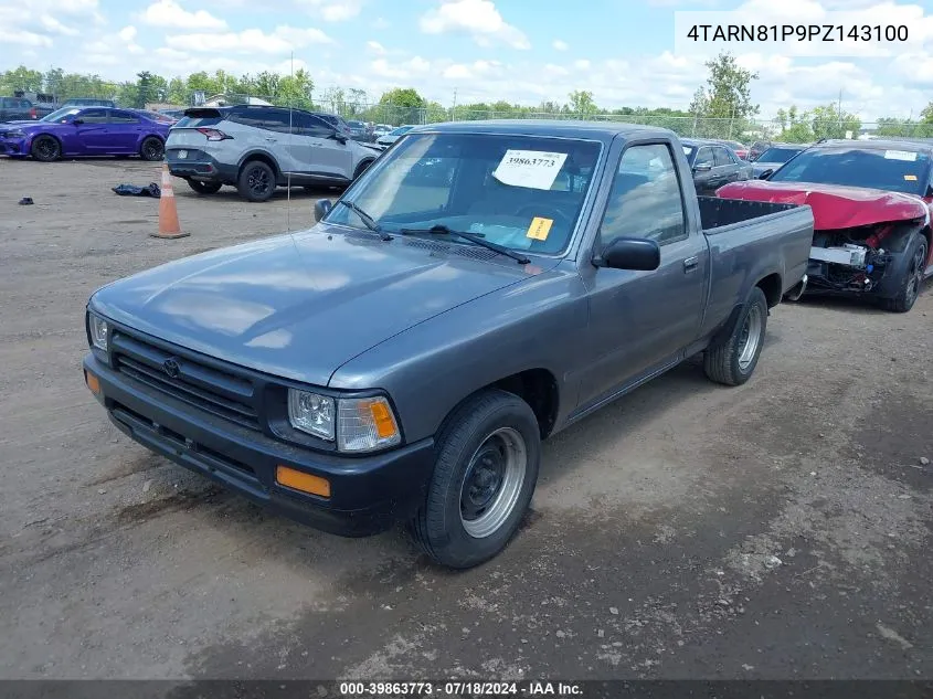 1993 Toyota Pickup 1/2 Ton Short Whlbse Dx VIN: 4TARN81P9PZ143100 Lot: 39863773