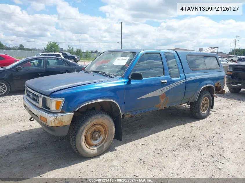 1993 Toyota Pickup 1/2 Ton Ex Long Whlbse Dx VIN: 4TAVN13D9PZ126127 Lot: 40129416