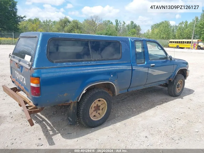 1993 Toyota Pickup 1/2 Ton Ex Long Whlbse Dx VIN: 4TAVN13D9PZ126127 Lot: 40129416