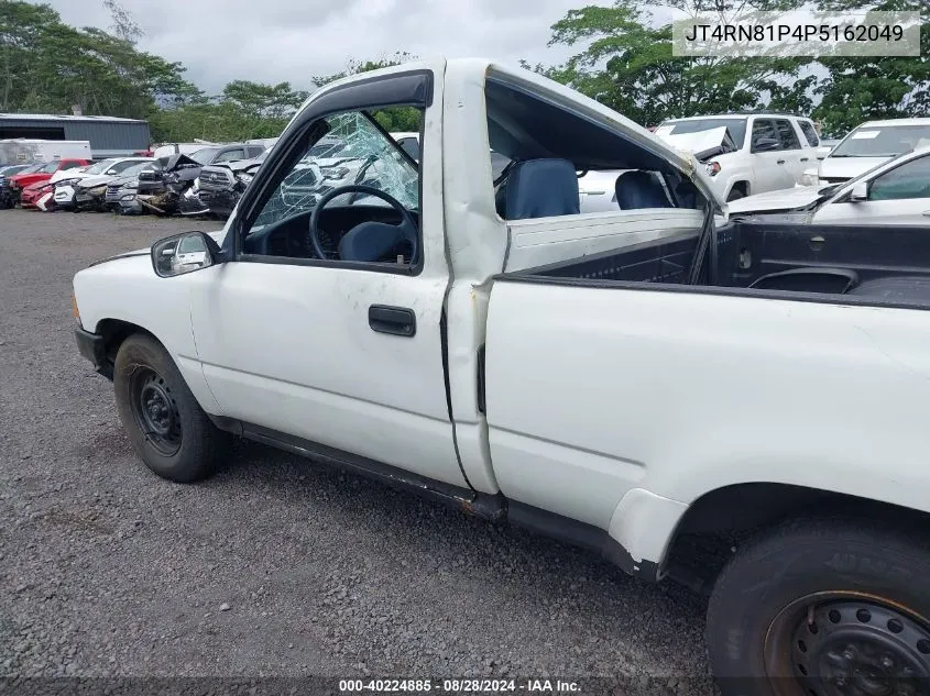 1993 Toyota Pickup 1/2 Ton Short Whlbse Dx VIN: JT4RN81P4P5162049 Lot: 40224885