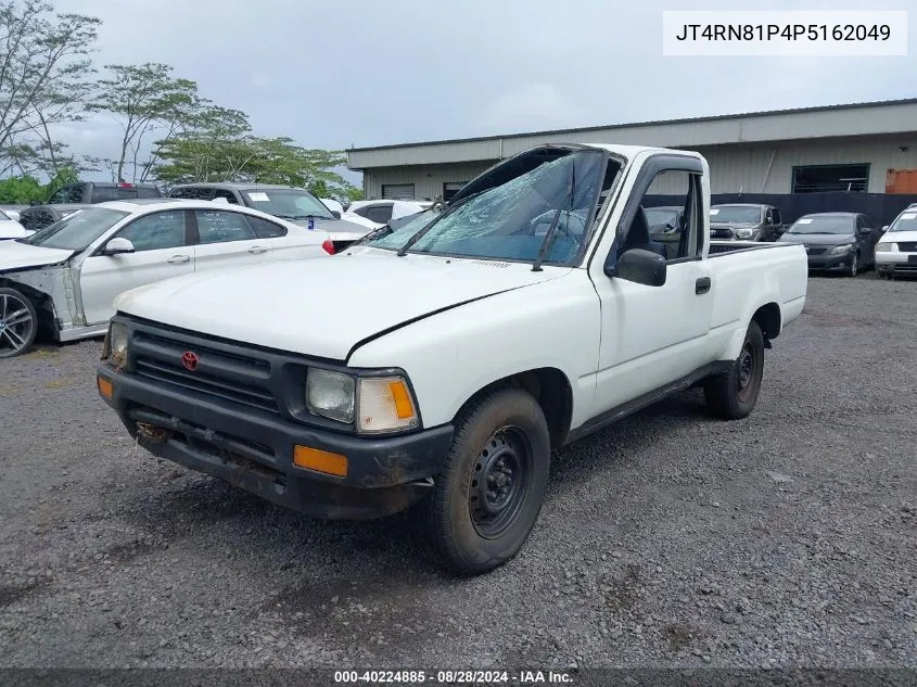 1993 Toyota Pickup 1/2 Ton Short Whlbse Dx VIN: JT4RN81P4P5162049 Lot: 40224885