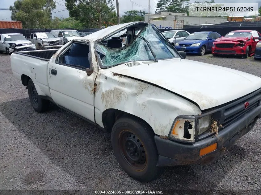 1993 Toyota Pickup 1/2 Ton Short Whlbse Dx VIN: JT4RN81P4P5162049 Lot: 40224885