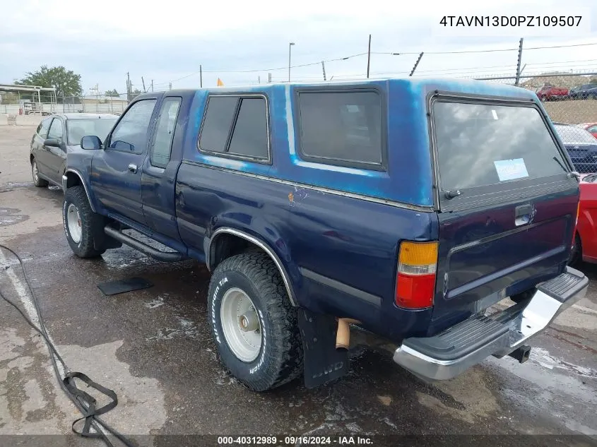 1993 Toyota Pickup 1/2 Ton Ex Long Whlbse Dx VIN: 4TAVN13D0PZ109507 Lot: 40312989