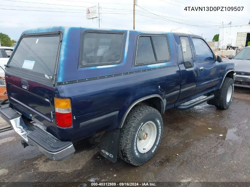 1993 Toyota Pickup 1/2 Ton Ex Long Whlbse Dx VIN: 4TAVN13D0PZ109507 Lot: 40312989