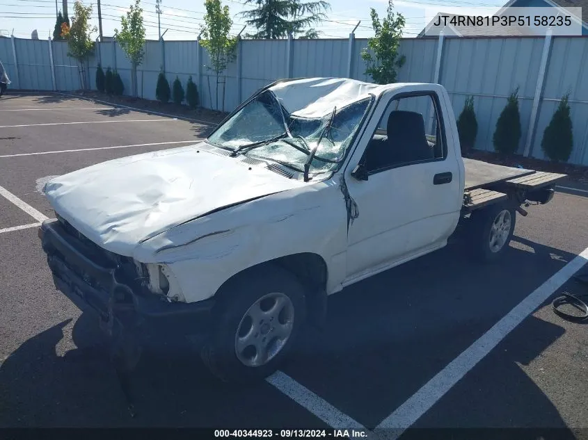 1993 Toyota Pickup 1/2 Ton Short Whlbse Dx VIN: JT4RN81P3P5158235 Lot: 40344923