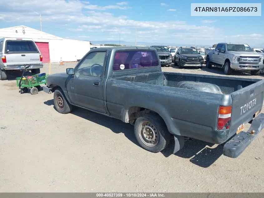 1993 Toyota Pickup 1/2 Ton Short Whlbase Stb VIN: 4TARN81A6PZ086673 Lot: 40527359